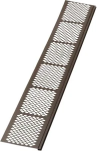 Amerimax 85479 Brown Plastic Snap In Gutter Guard Cover Leaf Filter 36" x 6" - Picture 1 of 4