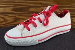 Converse All Star Women Size 6 M Off White Low Top Fabric 115620f - Picture 1 of 9