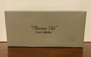 Hermoso tapón de botella de vino de Murano Art Deco Collection remolinado - Imagen 1 de 10