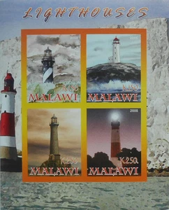 Faros m/s Malawi 2008 montado sin montar o nunca montado imperf #f443 - Imagen 1 de 1