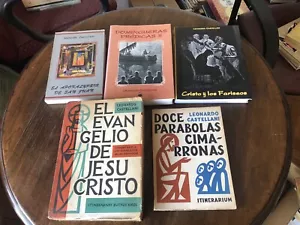 Leonardo Castellani Set de Libros en Español Apokalipsis Evangelio Parabolas - Imagen 1 de 17