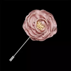 Broche Largo Brote Flor Estilo Quemado MEI-072 Nuevo Corsé Adorno de Tela Clásico - Imagen 1 de 28