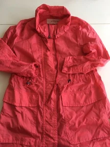 COACH New York Damen Jacke Sommer Parka  Gr. XS Farbe Coral - Bild 1 von 11