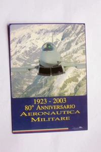 CARTOLINA COMMEMORATIVA 80° ANNIVERSARIO AERONAUTICA MILITARE ROMA 2003 (F5453) - Bild 1 von 2