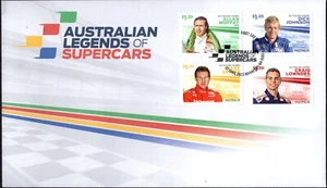 2023 Australia Legends Of Supercars Set de 4 Cubierta Primer Día, Nueva Edición - Imagen 1 de 1