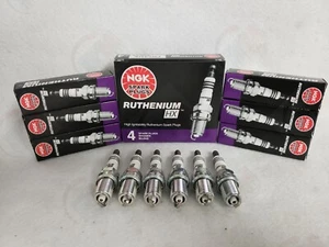 NGK RUTHENIUM HX Spark Plugs LKR7BHX 94705 Set of 6 - Picture 1 of 1