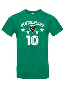 Deutschland Kinder Fussball T-Shirt Trikot Fan wear 100% Cotton Personalisierbar - Bild 1 von 17