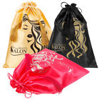 3pcs Home Salon Satin Storage Bags Wigs Packaging Bags
