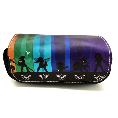 Cartera Clutch The Legend of Zelda - RAINBOW SHADOW LINK Nueva (Bolsa Lápiz Anime) Foto 1 de 3