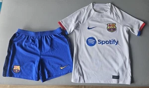 Barcelona Nike Boys Away Kit Lewandowski 9 Size 122-128cm 7-8 Years Old - Picture 1 of 7