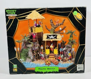 Lemax Spooky Town Pirates' Hideout Lights & Sound w/Box #84764 Working - Picture 1 of 12