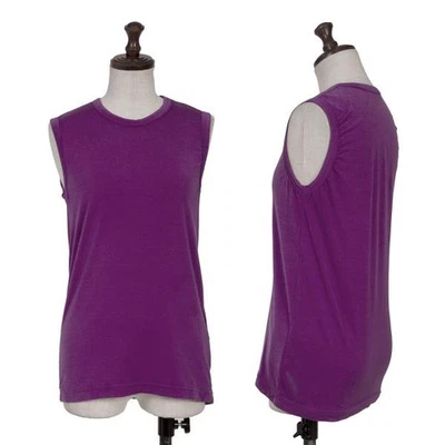 Camiseta sin mangas COMME des GARCONS de nailon elástica talla S-M (K-153640) Foto 1 de 4