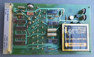 Hybrid Systems Corp. 590-2-BCD-MIL D/A Wandler auf TFN Platine_[=T=] - Bild 1 von 10
