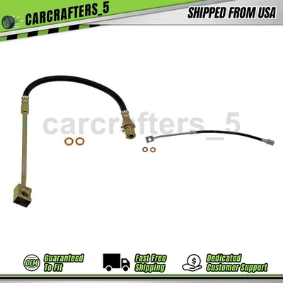 2 mangueras hidráulicas de freno delantero para Ford Windstar 1999 2000 3,0 L Foto 1 de 4