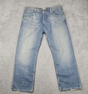 VTG Levis SilverTab Jeans Men's 36x30 True Straight Button Fly Grunge Baggy Y2K - Picture 1 of 10