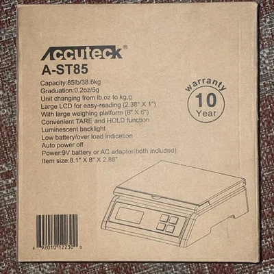 Accuteck Heavy Duty Postal Shipping Scale with Extra Large Display, 1-(Pack)  - Image 1 of 3