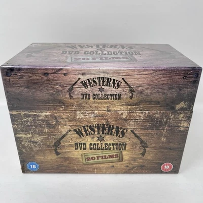 Westerns DVD Collection 20 Films Box Set Uk Region 2 - John Wayne - NEW & SEALED - Image 1 of 4