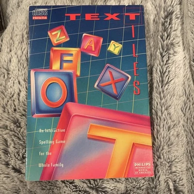 Text Tiles Philips CD-i Game  - Image 1 of 4