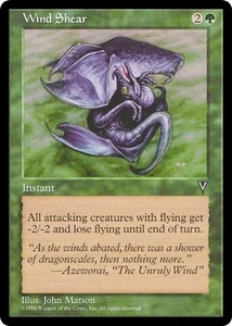 CESOIA A VENTO x1 mtg VLP-NM Visions 1 Unc - Foto 1 di 1