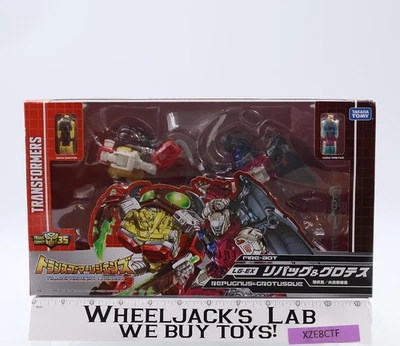 LG-EX Fire-Bot Repugnus vs Grotusque Transformers Legends Takara NEW SEALED - Image 1 of 4