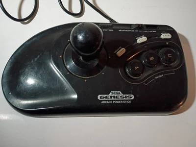 Sega Genesis Arcade Power Stick 3 Button Joystick Controller MK-1655 (UNTESTED) - Image 1 of 4