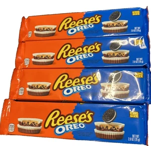 Confezione 4 tazze burro di arachidi Reese's OREO KING SIZE cioccolato al latte e crema bianca 🔥 - Foto 1 di 6