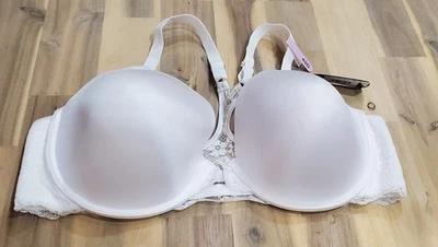 Sutiã Maidenform One Fab Fit Everyday cobertura total racerback branco - Imagem 1 de 4