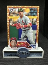 2023 Topps Update Nolan Gorman Rookie Memorial Day Camo /25 St. Louis Cardinals