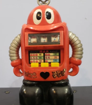 Robocon Robot Gantsu Sensei Máquina Tragamonedas Japón Foto 1 de 4