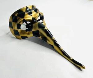 Zanni Long Nose Bird Venetian Masquerade Halloween Mask Cosplay Costume - Picture 1 of 9