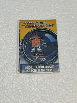 REFLECTOR Mail In Order Form Vintage 1985 Hasbro Transformers G1 Catalog - Image 1 of 4