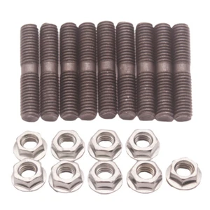 9 x Tacos Turbo + Tuerca de Bloqueo para Nissan S13 S14 S15 SR20 CA18 Garrett T2 T25 T28 - Imagen 1 de 12