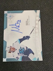 2021-22 UD Ultimate Collection MASON APPLETON US-MA Signature Auto Autograph - Picture 1 of 1