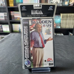 Madden NFL 98 SEGA Saturn Pal EUR Blister Rigide Ouvert - Picture 1 of 11