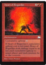 Heart of Bogardan *Rare* Magic MtG x1 Weatherlight SP