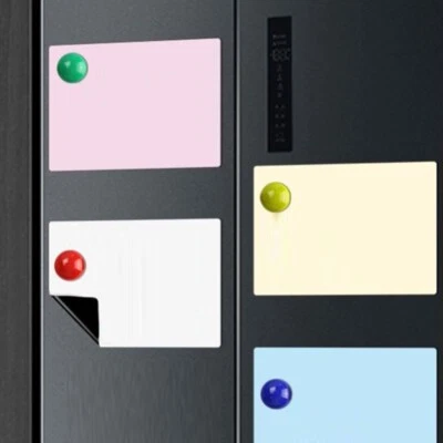 Fridge Memoboard 297x210mm 420x297mm Writing Board for Kitchen - Image 1 of 4