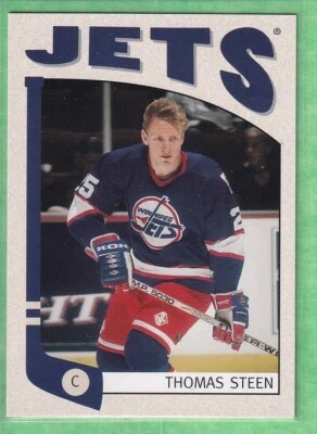 2004-05 In the Game Franchises Canadian Edition #141 Thomas Steen Winnipeg Jets - Image 1 of 2