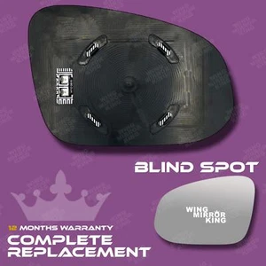 Left CLIP ON mirror glass Toyota RAV4 2013-2024 heated - Picture 1 of 2