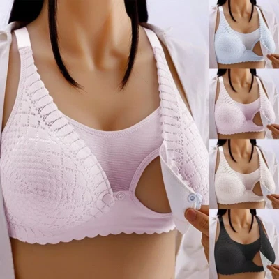 Breastfeeding Bra Maternity Nursing Bra for Feeding Nursing Underwear Pregnant - Image 1 of 4