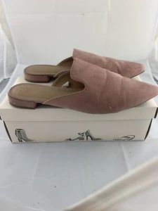 A New Day Women's Velma Slip On Pointy Toe Mules - A New Day Pink Size 11 - Picture 1 of 12