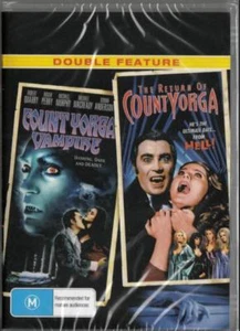 Count Yorga Vampire & Return Of Count Yorga DVD New Sealed Australian Release - Picture 1 of 1