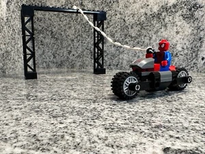 LEGO CMF - Juego de Spiderman con Motocicleta - Lego MARVEL Minifiguras con Web - Imagen 1 de 11