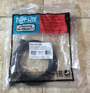 Tripp Lite P019-008 Power Cord C15 to 5-15P 15A 125V 8ft Brand New Free Shipping - Picture 1 of 5