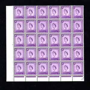 SG2a ISLE OF MAN 1958 SHEET 0f 30 CHALKY 3d  CYL1 no dot CAT £360 UM - Picture 1 of 1