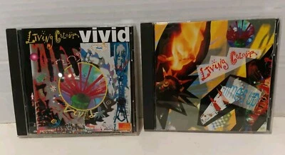 Living Colour 2 CD Lot: Time’s Up & Vivid *Adult Owned*Great Condition* MINT* Foto 1 de 4