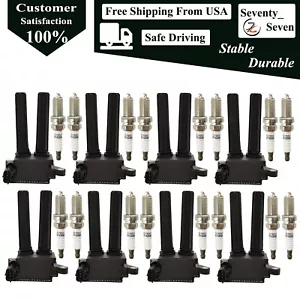 8pcs Ignition Coil and 16pcs Iridium Spark Plug Kit For Dodge Charger Ram 5.7L - Picture 1 of 6