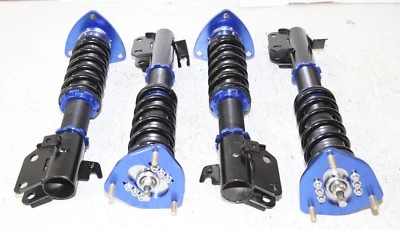 ADJ Coilover Susension BLUE fit 2002-2005 Subaru Impreza WRX Wagon Sedan 4D 2.0L - Изображение 1 из 4