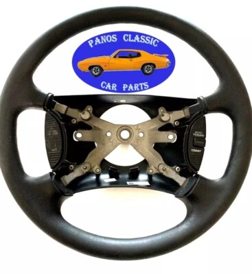 Volante para 98-01 Dodge Ram 1500 2500 3500 OEM Mopar negro buen estado Foto 1 de 4