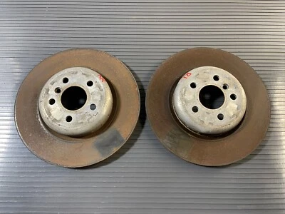 2015-2019 BMW G12 740i Rear Left & Right Brake Rotor Disc 65k OEM - Image 1 of 4