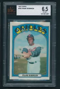 1972 Topps Frank Robinson #100 BVG 6.5 EX-MT+ BALTIMORE ORIOLES - Picture 1 of 2
